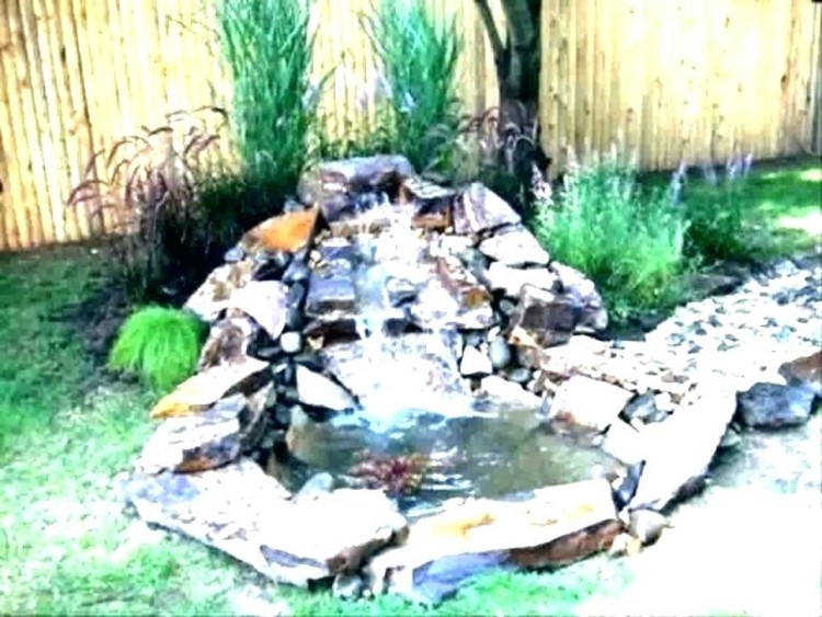 Garden Pond Waterfall Designs Backyard Design Ideas