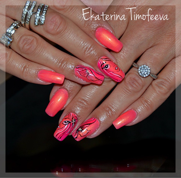 Spring Gel Nail Art Ideas and Designs for 2016