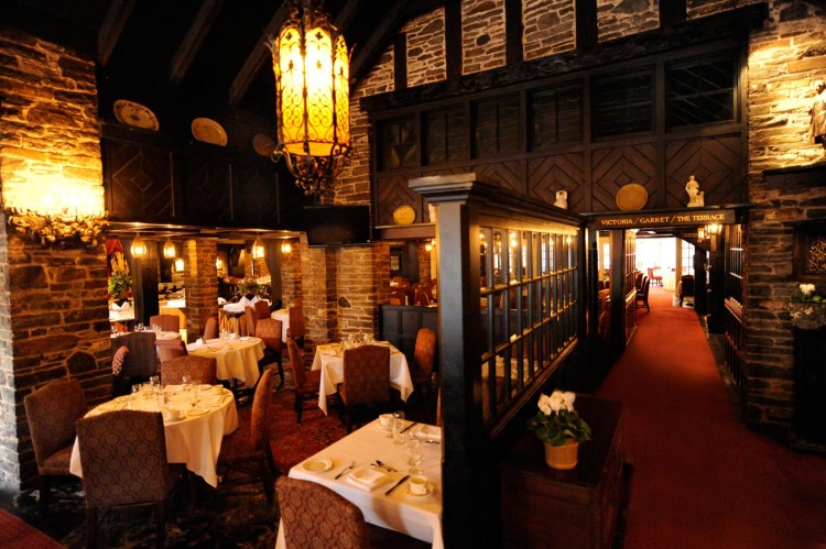 The Old Mill Dining Room offers elegant fine dining, with menus that reflect the change of the seasons