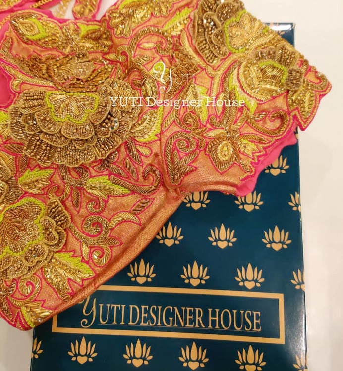 MAGGAM WORK BLOUSE DESIGNS FOR SILK SAREES