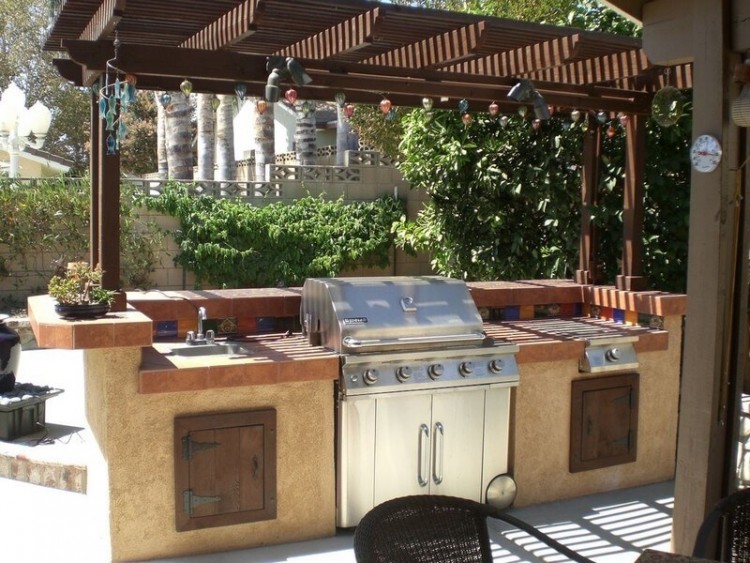 diy outdoor kitchen ideas patio covered outside designs do it