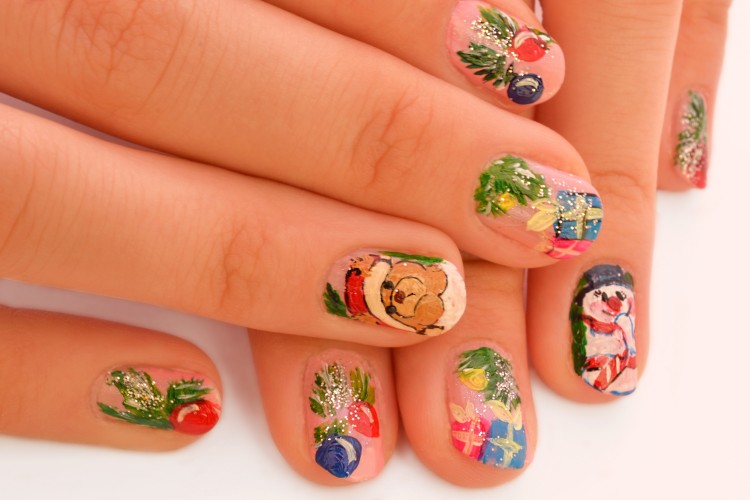 They are truly the perfect choice for your Christmas nail designs