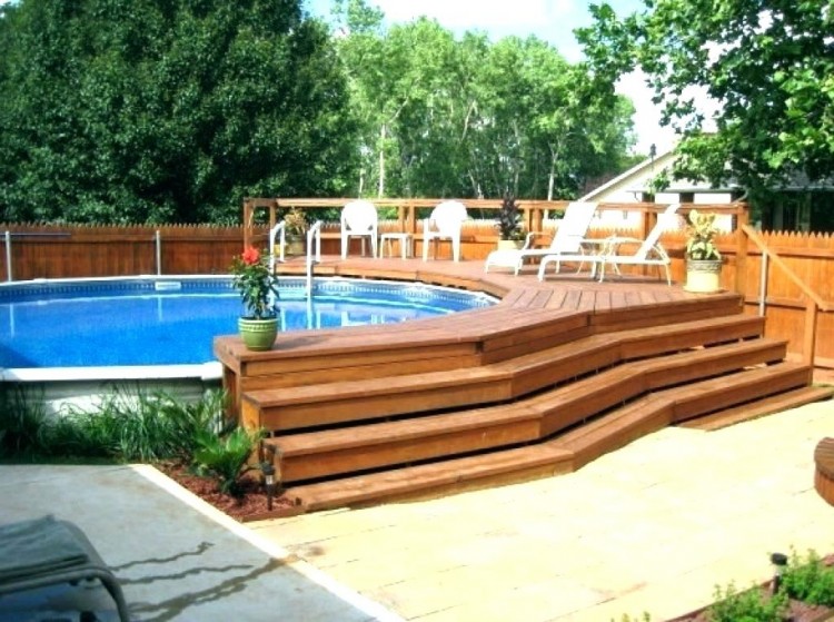 In Ground Pool Deck Ideas Above Ground Pool Deck Plans Small Above Ground Pool Deck Designs Oval Pools With Decks Above Ground Pool Deck Ideas Above Ground