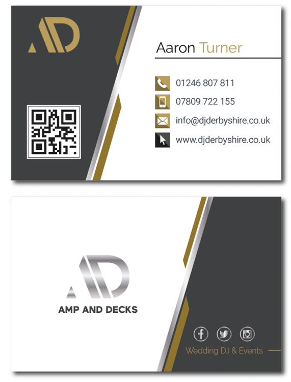 Deck Business Card Design