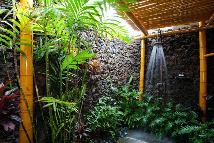 outdoor shower