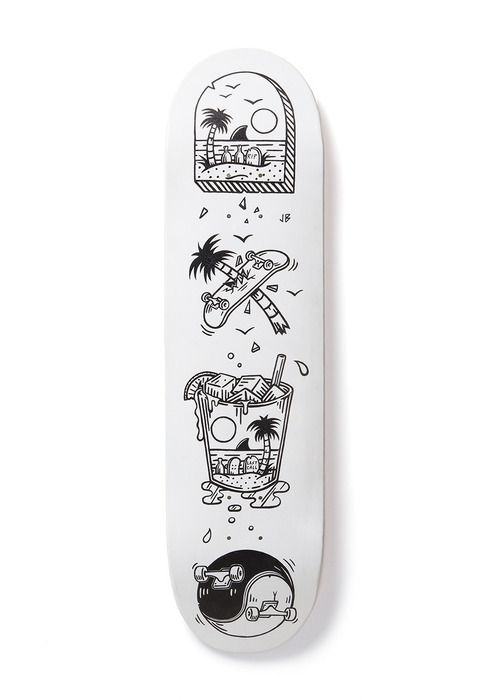 skateboard design ideas circular bent tattoo custom