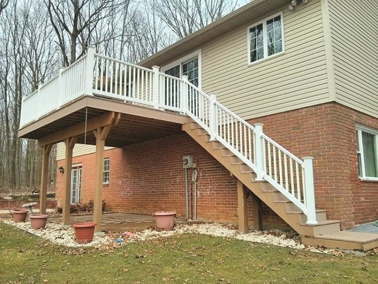 elevated deck