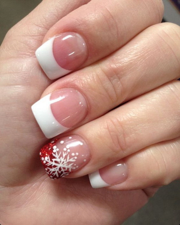 nails design christmas