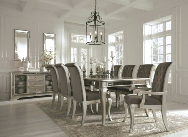 ashley furniture glass dining table