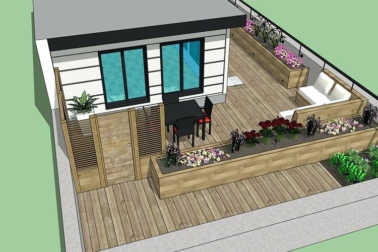 rooftop deck plans