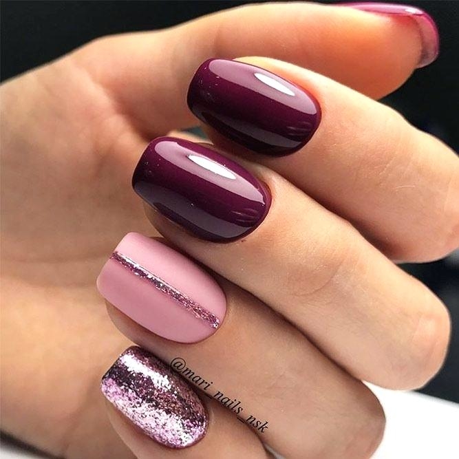 32 gel nail nail design designtrends simple fall nail designs