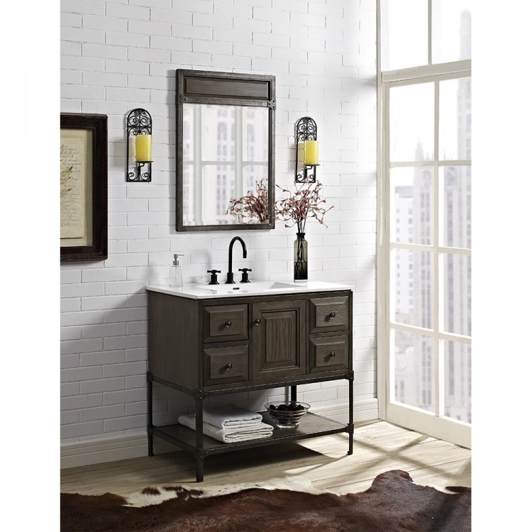 driftwood bathroom vanity bath color creative page double stunning rustic ideas remodeling 4