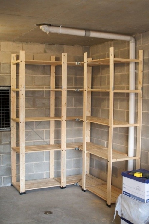 garage shelves designs