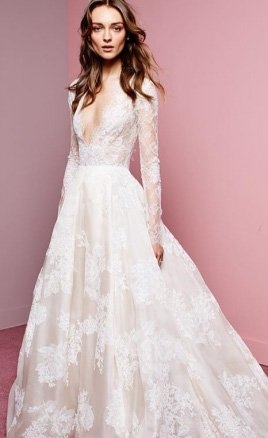 Brides can find designer gowns in a range of sizes or consign their old gowns