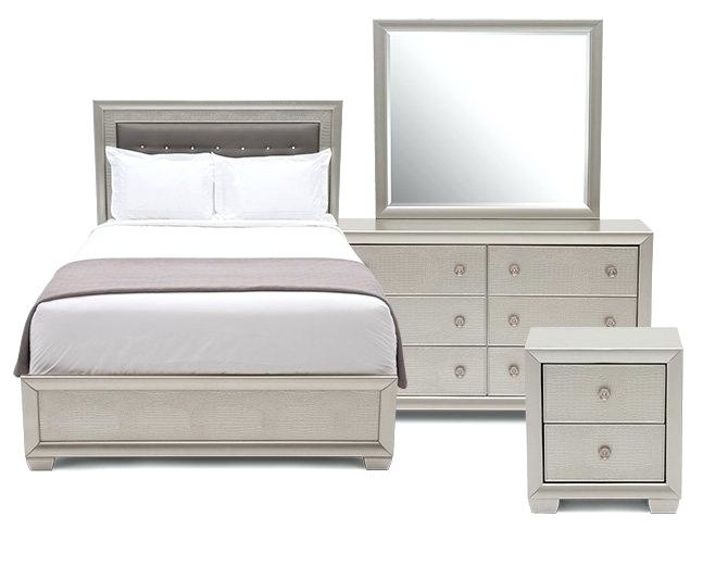 gray bedroom furniture