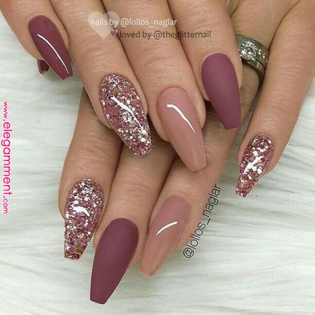 Gel pearl nails