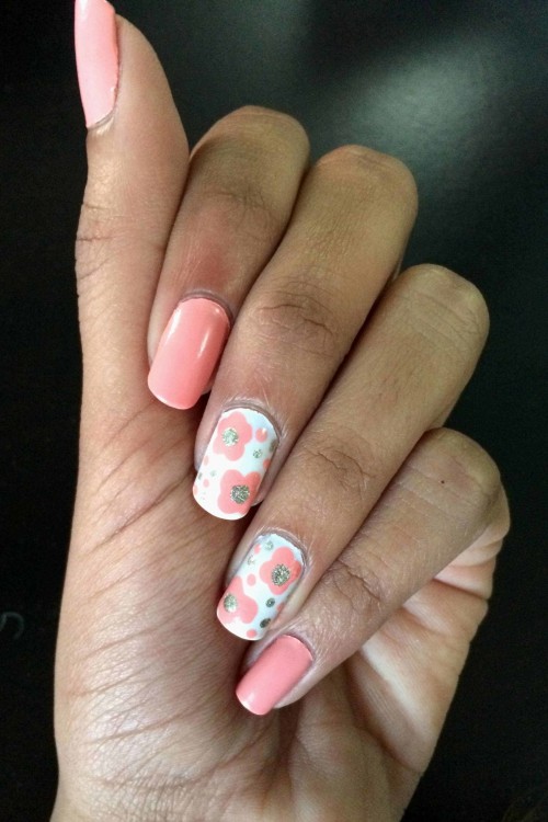 Image via Entertaining & Vivid Summer time Gel Nail Art Types, Ideas, Trends & Stickers 2015