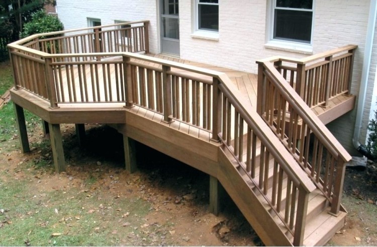 deck rail designs wooden deck railings
