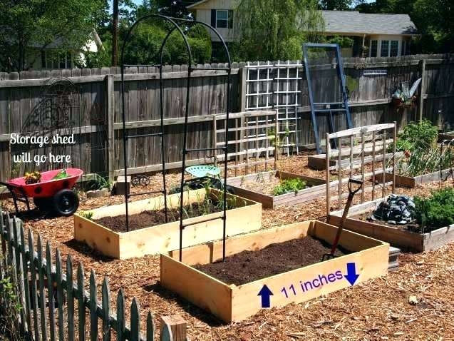 I like the idea of using bricks or paving stones to separate herbs in a boxed in herb garden