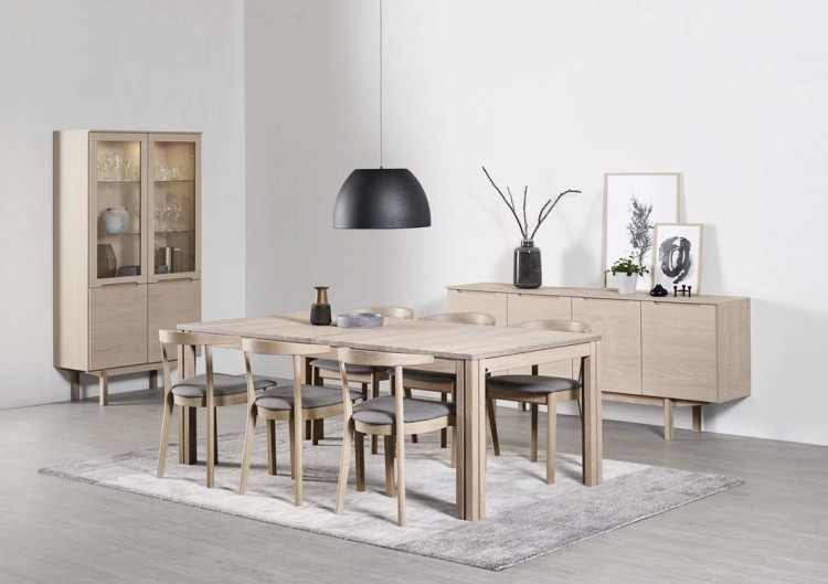 Matias Grey 6 Piece Dining Set (Qty: 1) has been successfully added to your Cart