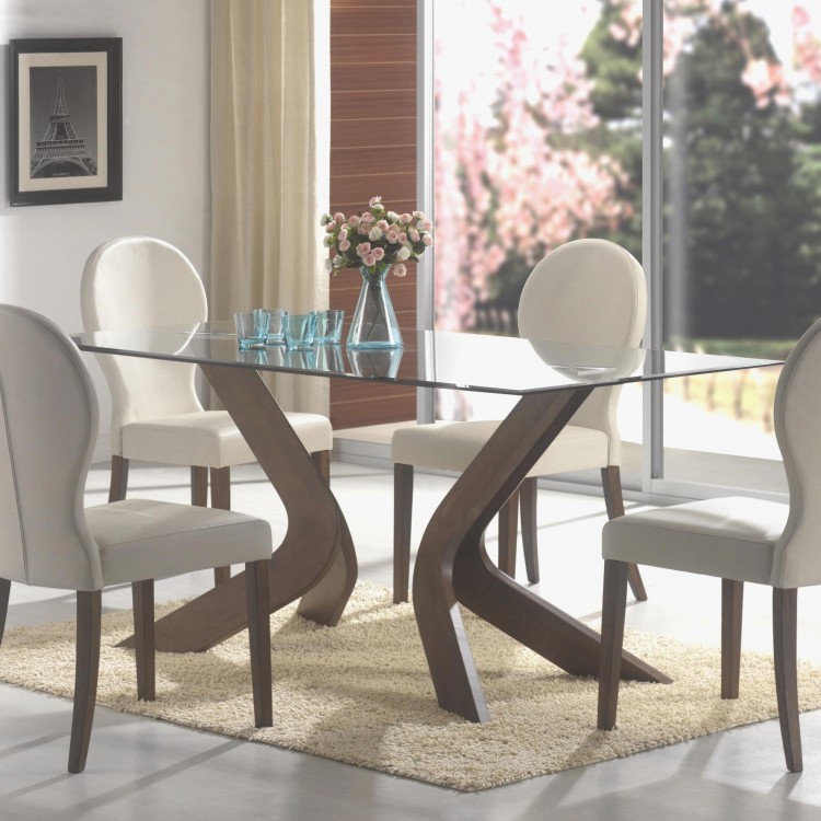 Small kitchen table and leather chair set in Yorkshire barn from Top Furniture