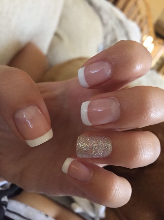 Did you ever try any of these wonderful French Tip Nail Designs? These are the best choice for working women who cannot wear funky nail arts to work