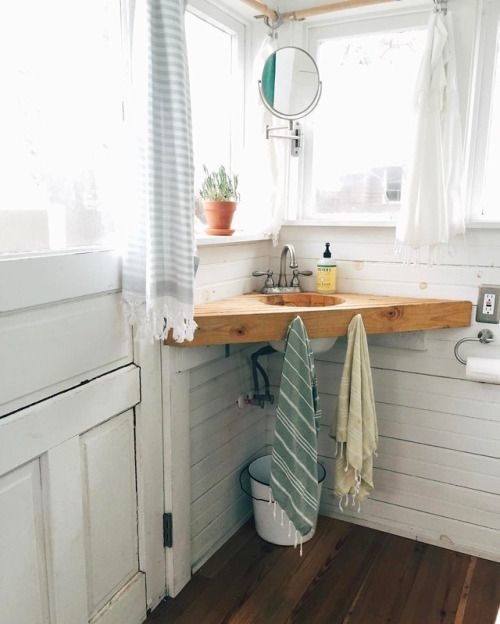 tiny house bathroom