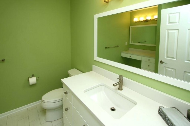 green bathroom ideas half brown decor chocolate and lime decorating