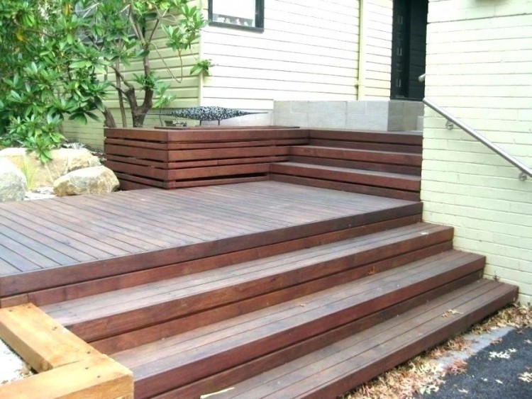 deck stairs design