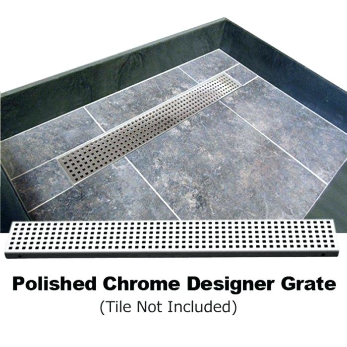 Outdoor shower drain diagram