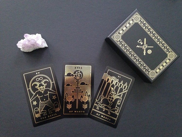 One of Matthews' favorite decks is the Lenormand published by Bernd A