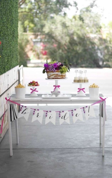 Bridal Shower Garden Tea Party on Kara's Party Ideas | KarasPartyIdeas
