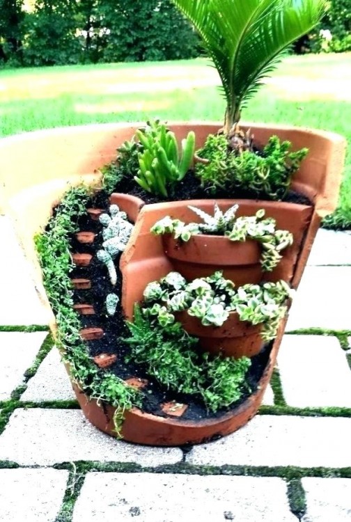 unique container gardening ideas garden planters gardens unusual cool