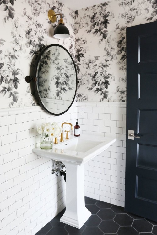 bathroom wallpaper ideas luxury modern