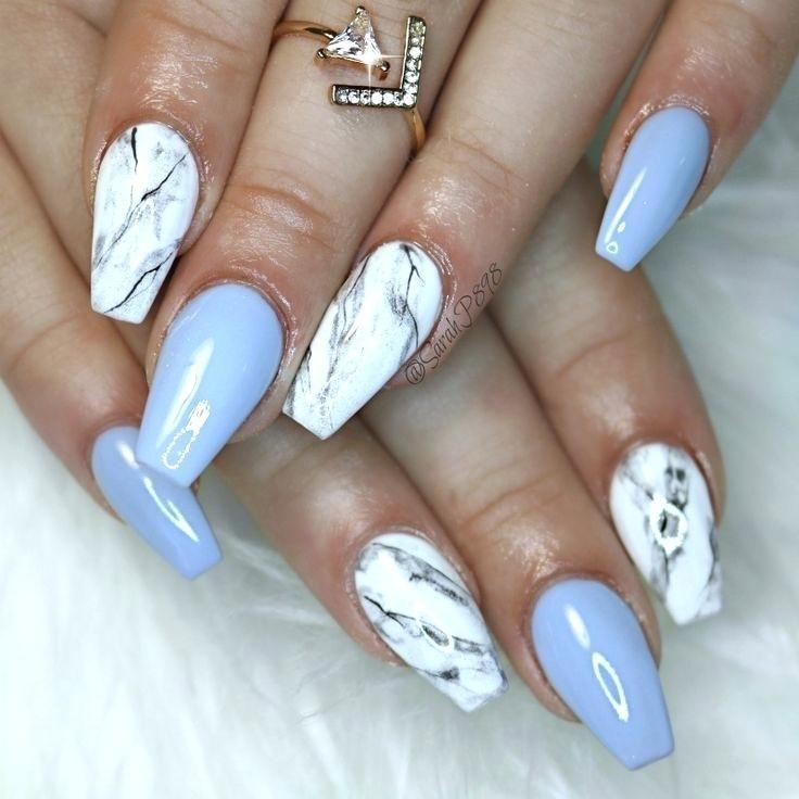 Long Nature Coffin Shaped False Nails Ballerina Half Nail Tips Professional Salon UV Gel Artificial Fake Nail Art Tool Nails Design Nails Designs From