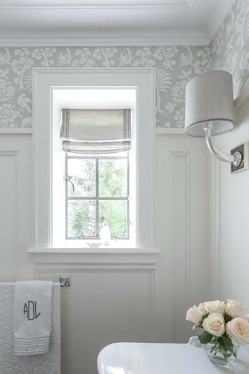 bathroom window treatments