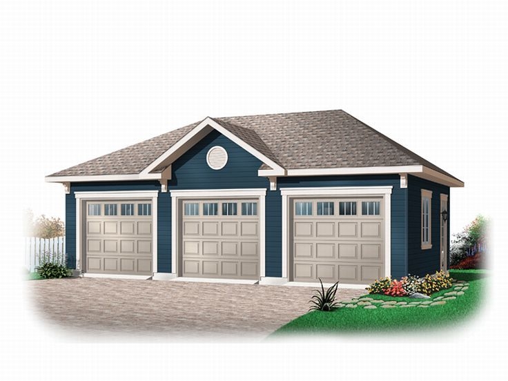 3 car garage designs