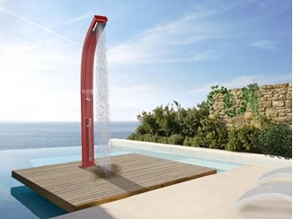 pool shower outdoor