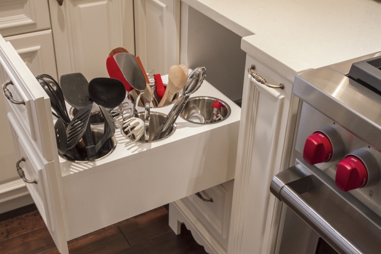 Here is a sneak peek into our kitchen utensil drawers