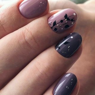 40 pic easy easy gel nail art 2018 simple simple glitter fall