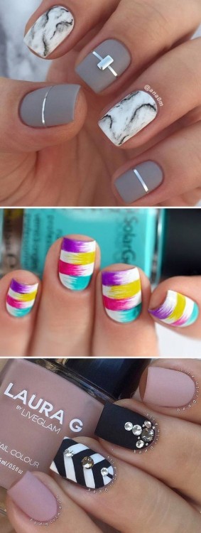 Extremely Cool Blue Ombre Nail Art Designs to Try This Year ~ modifikationcar