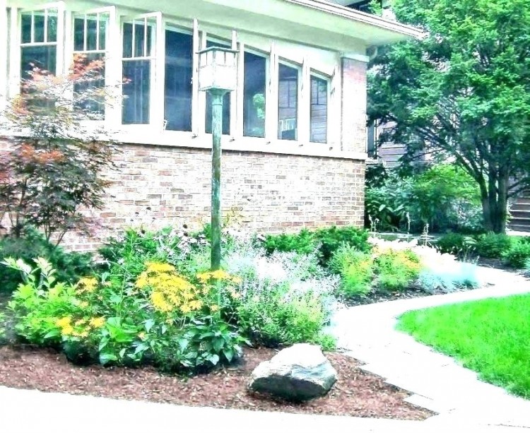 front yard flag pole large rock landscaping ideas garden awesome photos lawn of truck
