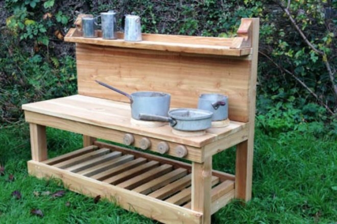 pallet mud kitchen ideas