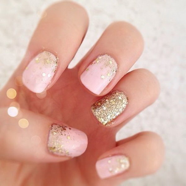 Glitter Gel Nail Designs