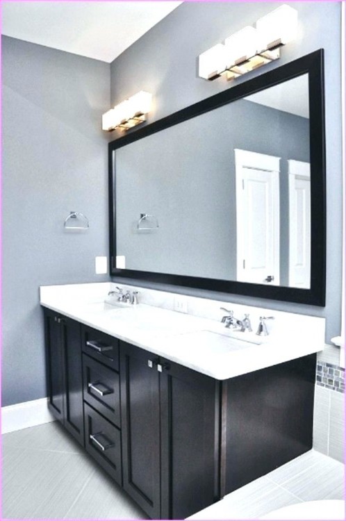 bathroom mirror and light ideas