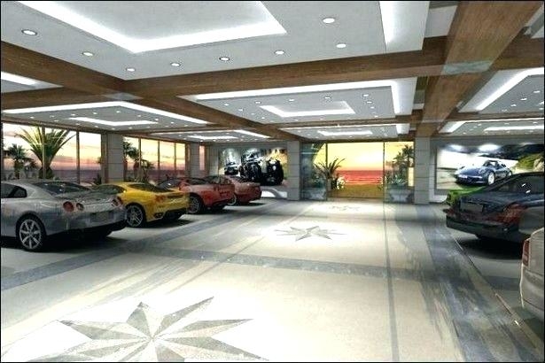 luxury car garage