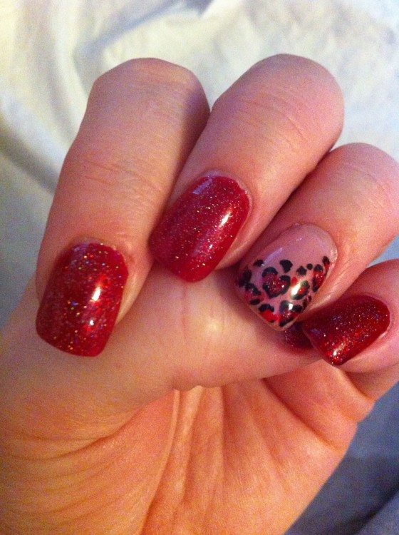 leopard and cheetah print nail designs