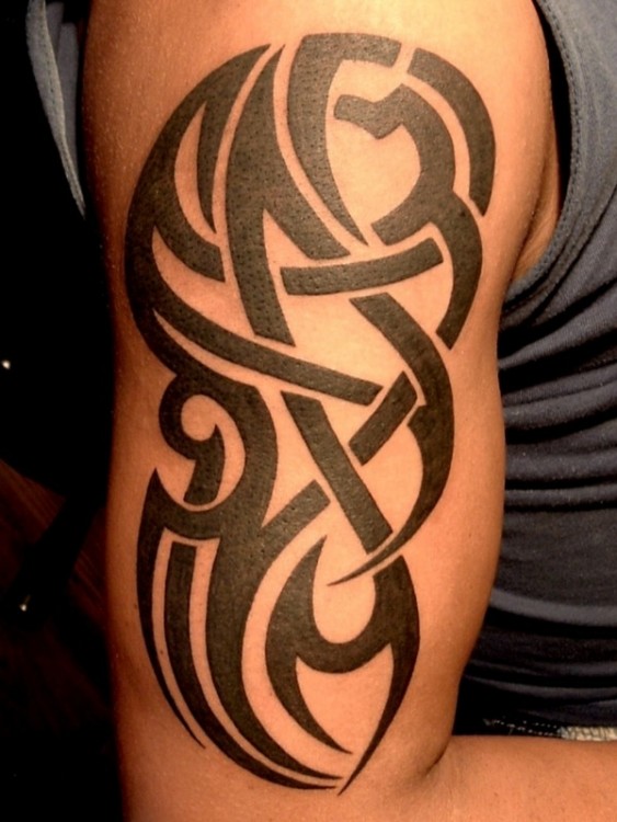 Cool tribal armband tribal tattoo ideas for girls