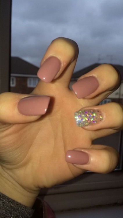 Not like'n the middle finger so much | Nails | Almond nails designs, Nails, Almond nails