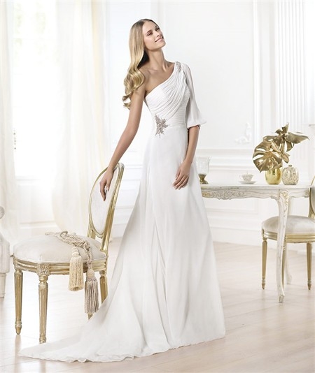 one shoulder wedding dresses one shoulder wedding dresses